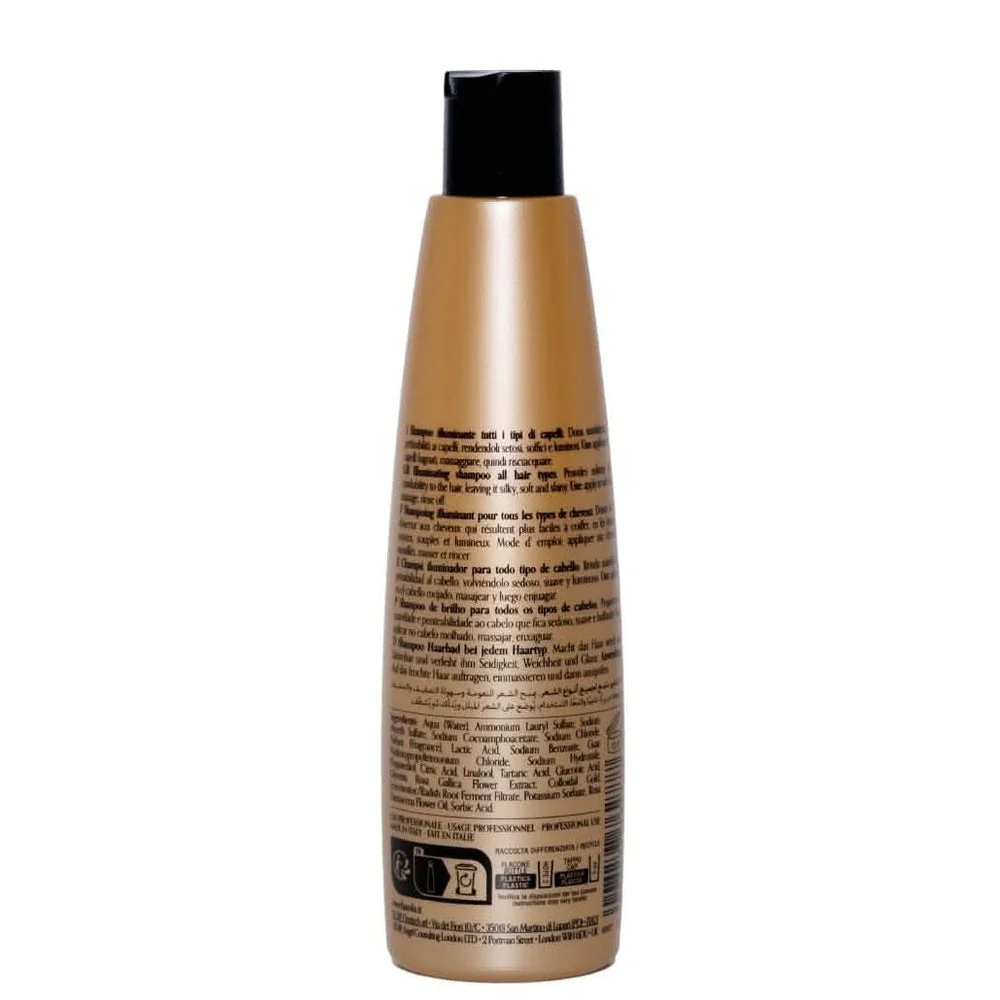 Fanola Oro Therapy Gold Shampoo Oro Puro - 300ml - Image 2