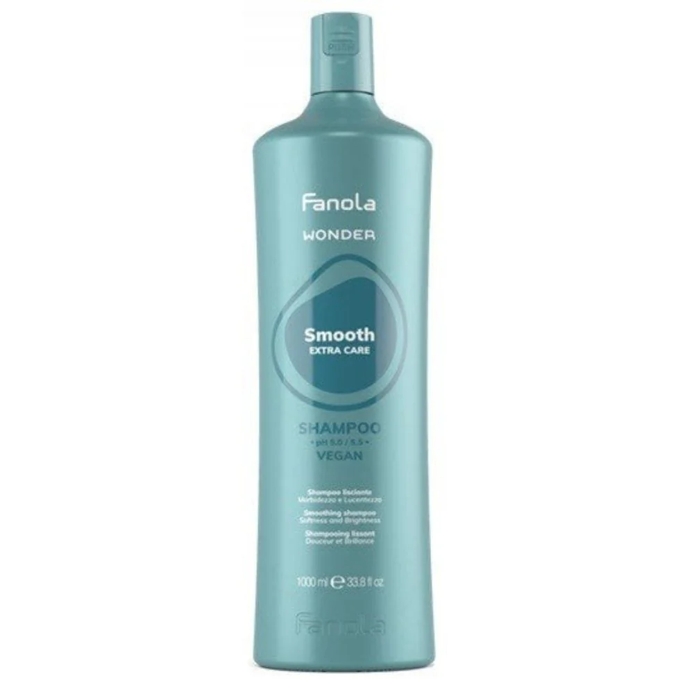 Fanola Wonder Smooth Shampoo 1000ml - Image 2